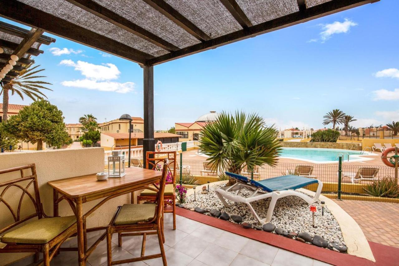 Ferienwohnung Apartamento Vista Piscina O Terraza, Wifi Gratis Costa Calma Exterior foto